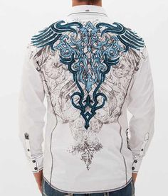 Western Outfits Mens, Mens Cowboy Shirts, Sinful Clothing, Affliction Clothing, Casual Grooms, Mens Fur Coat, Stylish Men Wear, Custom Leather Jackets, American Eagle Outfits