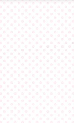 a white background with pink polka dots