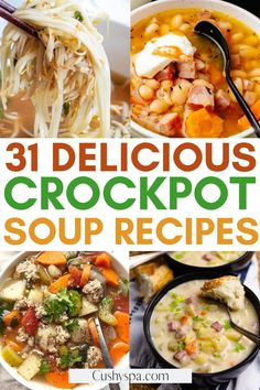 31 delicious crockpot soup recipes