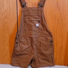 Jean Size 0-2 (Xs) Never Worn!! 6 Pockets Carhartt Pants, Carhartt Women, Brown Gold, Pant Jumpsuit, Jumpsuit Romper, Jeans Size, Pants For Women, Rompers, Relaxed Fit