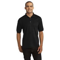 Gildan DryBlend 6-Ounce Jersey Knit Sport Shirt with Pocket. 6-ounce, 50/50 cotton/poly DryBlend moisture-wicking properties Heat transfer label Contoured welt collar and welt cuffs 3-button clean-finished placket with reinforced bottom box Wood-tone buttons Single-needle left chest 5-point pocket Double-needle bottom hem Box Wood, Miami Beach, Logo Embroidered