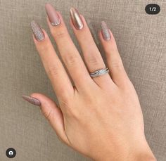 Light Brown Nails Design, Nail Design Long Nails, Long Nails Art, Light Brown Nails, Engagement Nail Art, Design Acrylics, Design Long Nails, Nail Design Long, Design Gel Nails