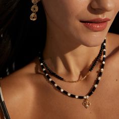 This necklace features a beautifully crafted black agate pendant, known for its deep, lustrous hues and striking natural patterns. The vintage-inspired design adds a touch of nostalgia, making it a perfect accessory for both casual wear and special occasions.  The pendant is elegantly suspended from a delicate chain, allowing it to fall gracefully at the neckline. Lightweight and comfortable, this necklace is ideal for layering with other pieces or wearing alone as a statement. Embrace the charm of vintage aesthetics while showcasing the unique beauty of black agate with this exquisite pendant necklace that is sure to become a cherished addition to your jewelry collection. 925 Sterling silver, natural agate Natural Patterns, Vintage Aesthetics, Forever Jewelry, Delicate Chain, Jewelry Ring Box, Unique Beauty, Black Agate, Men's Jewelry Rings, Mens Jewelry Bracelet