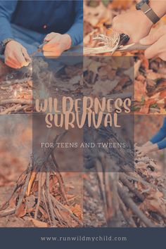 Kids Survival Skills, Wilderness Therapy, Bushcraft Skills, Nature School, Outdoor Education, Activities For Teens, Nature Camping, Outdoor Activities For Kids