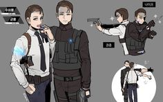 Image Connor Rk800, Detroit Become Human Connor, Horror Video Games, Comic Movies