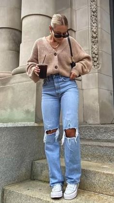 New York Outfits, Autumn Look, Europe Outfits, Winter Fashion Outfits Casual, Cold Outfits, Neue Outfits, Elegante Casual, Trendy Fall Outfits