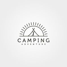 the logo for camping adventure company