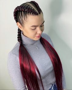 Competition Hair, Cute Box Braids Hairstyles, Quick Braided Hairstyles, Twist Braid Hairstyles