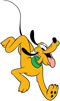 an image of a cartoon dog running