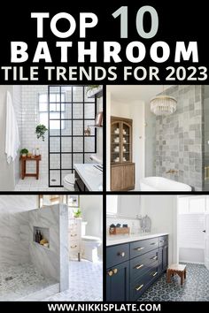 the top 10 bathroom tile trends for 2013