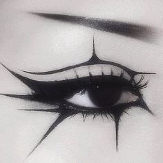 Gothic Eye Makeup, Eye Makeup Glitter, Make Up Diy, Fantasy Make-up