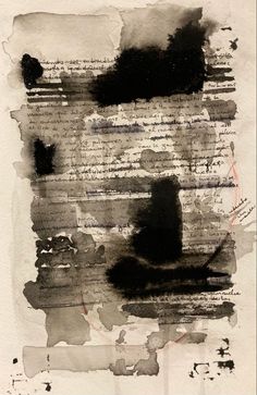 Crumpled Paper Aesthetic, Palimpsest Art, Crumpled Up Paper, Notebook Paper Wallpaper, Abstract Poetry, Gothic Imagery, Ink Aesthetic, Ink Background