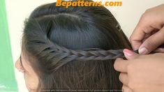 Easy Hairstyles for Girls that Look Amazing & Adorable How To Plate Hair, Hair Plates Hairstyles, Two Plates Hairstyles, Hair Designs For Girls Easy, Kids Hairstyles Girls Easy, Curling Hairstyles, Hair Designs For Girls, Hair Styal, Hair Plates