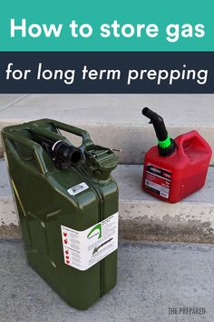 Fuel Storage Ideas, Gas Storage Ideas, Gas Can Storage Ideas, Winter Prepping, Survival Projects