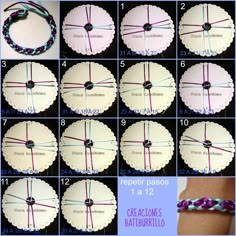 step by step instructions on how to make a bracelet