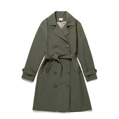 The Rox - Olive Olive Trench Coat, Uniqlo U, Cool Coats, Cashmere Dress, Weekend Wear, Water Resistant Fabric, Striped Tee, Winter Style, Mommy And Me