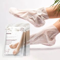 Foot Pack Mask Nicotinamide Goat Milk Skintender Foot Membrane Patches Moisturizing Remove Calluses Foot Spa At Home, Prep For Makeup, Foot Masks, Dry Cracked Heels, Spa At Home, Foot Scrub, Foot Mask, Mask Sheet, Foot Spa