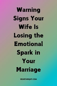 When your wife begins to lose her emotional bond with you, it can lead to feelings of distance and isolation in the relationship. Recognizing these signs early can help address the issues before they become more severe.  #EmotionalDisconnect #MarriageStruggles #WifeLosingBond #RelationshipHelp #MarriageCommunication #CoupleIssues #EmotionalDistance #RelationshipAdvice #MarriageSupport #MarriageHealing #RelationshipChallenges #LoveAndConnection #WifeStruggles Ways To Express Love