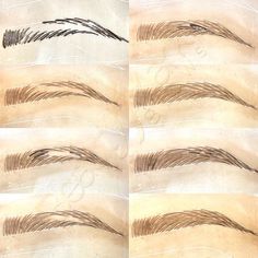 Quick little tutorial for your Thursday afternoon 😘 When filling in the brow with strokes, stay in the “lanes” that you’ve created with… Light Eye Makeup, Best Eyebrow Makeup, How To Do Eyebrows, Tweezing Eyebrows, Eyebrow Hacks, Eyebrow Shaper