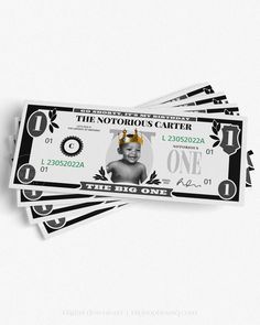 four stacks of one hundred dollar bills with the image of a woman's face on them