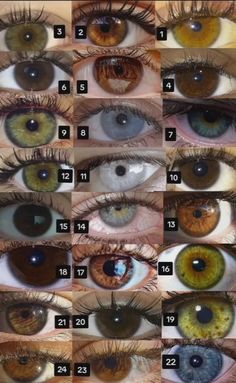 Escribe en los comentarios de que color son tus ojos Eye Color Chart Genetics, Pretty Eyes Color, M Letter Images, Girly Christmas Gifts, Grunge Posters