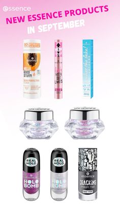 Take a look at our brand new products! What is your favorite?✨🤩 Olivia Aesthetic, Eyeshadow Products, Water Candle, Magic Nails, Nail Effects, Essence Collection