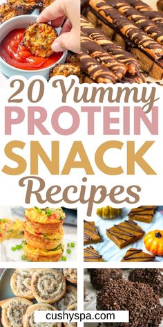 20 yummy protein snack recipes