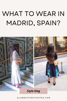 Best city street style outfits for Madrid. How to pack stylish outfits for travelling? Best photo spots in Madrid Spain. How to dress for a city escape? What to wear when going to Spain? You will learn about Madrid Outfits and the best Instagrammable places in Madrid. Recently, I spent almost five days in Madrid with my mom and I wanted to share everything you need to know about fashion, outfits, and the best photo spots in Madrid, Spain. Each time I plan to travel anywhere, I plan my outfits according to the weather, location, activities, and comfort. Read the best fashion and travel blog and learn more! #travelfashion #traveloutfits #madridfashion Outfits For Madrid, Shopping In Madrid, Places In Madrid, Madrid Outfits, City Street Style, City Escape, Fashion Travel Outfit, Best City