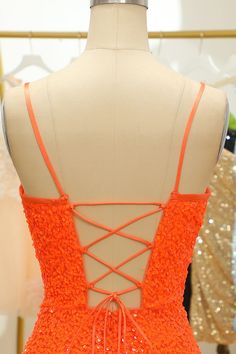 Pretty Prom Dresses Short, Orange Dress Aesthetic, Homecoming 2024, Mini Prom Dresses, Junior Prom, Junior Prom Dresses, Dress Guide, Dream Dresses, Dress Occasion