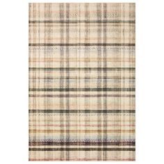 Chris Loves Julia x Loloi Rug Humphrey HUM-02, Ivory/Multi-Rugs1-High Fashion Home Studio Mcgee Plaid Rug, Plaid Rug Bedroom, Loloi Humphrey, Chris Loves Julia X Loloi, Plaid Area Rug, Plaid Rug, Chris Loves Julia, Women's Ministry, Mcgee & Co