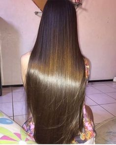 Silky Shiny Hair, Hair Projects, Long Hair Pictures, Really Long Hair, Flowing Hair, Lustrous Hair, Glossy Hair