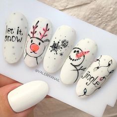 Hard Gel Nails, Christmas Gel Nails, Nails Only, Dipped Nails, Xmas Nails, Chic Nails, Valentines Nails