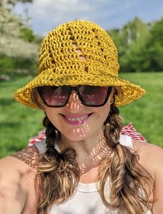 Keep cool in this raffia bucket hat. Super breathable while keeping the sun of of your face. Cotton Sun Hat, Woven Crochet Hat For Spring And Summer, Spring Crochet Yarn Beach Hat, Summer Crochet Hat In Woven Yarn, Spring Woven Yarn Sun Hat, Summer Crochet Hat Woven From Yarn, Spring Vacation Cotton Yarn Hat, Spring Vacation Crochet Yarn Hat, Spring Vacation Hat Made Of Cotton Yarn