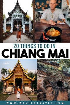 there are many things to do in chang mai