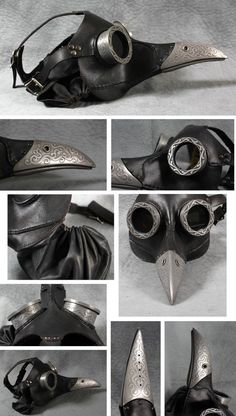 Steampunk Plague Doctor, Steampunk Mode, Moda Steampunk, Mode Steampunk, Steampunk Mask, Plague Doctor Mask, Doctor Mask, Diy Kostüm, Style Steampunk