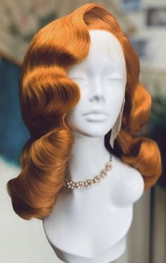 Cheveux Oranges, Vintage Hairstyle, Trendy Hairstyle, Retro Hairstyles, Modern Women, Hair Art