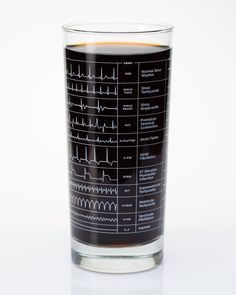 Core Sample Tumbler Glass | Paleontology Unique Drinking Glasses, Cardiologist Gift, Cardiac Rhythms, Chemistry Gifts, Pharmacist Gift, Cardiac Nursing, Science Teacher Gifts, Medical Student Gift, Fancy Cocktails