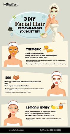 Diy Facial Hair Removal, How To Do Facial, Hair Removal Diy, Turmeric Face Mask, Health Hacks, Diy Facial