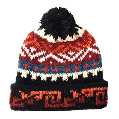 PRICES MAY VARY. 70% Alpaca / 30% Wool Imported Alpaca Wool Pull-On closure Machine Wash Vibrant Beanies To Keep You Warm All Winter: Brave even the harshest of winters with the TINKUY PERU women’s and men’s beanie. Embellished with stunning traditional Peruvian patterns and colors drawn from the local landscape, this winter hat encapsulates Peru’s rich history and culture.  Authentic Peruvian Alpaca Wool: Our Black beanie hat for men and women are carefully crafted from genuine, high-quality Al Bobble Hat, Bobble Hats, Wool Winter, Winter Beanie, Pom Beanie, Alpaca Wool, Beanie Hat, Peru, Alpaca