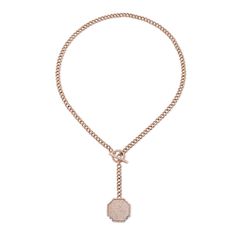 (1) DIAMOND PAVE HONEY-COMB Y NECKLACE – SHAY JEWELRY Shay Jewelry, Y Necklace, Rose Gold Diamonds, Drop Pendant, Long Chain, White Diamonds, 18k Rose Gold, Pave Diamonds, White Gold Diamonds