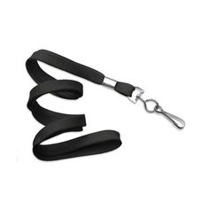 a black leash with metal hooks attached to it