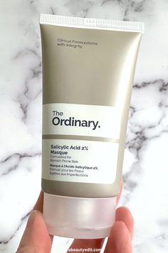 The Ordinary Salicylic Acid 2% Masque Review Salycilic Acid Mask, Ordinary Face Mask, The Ordinary Salicylic Acid 2% Masque, The Ordinary Mask, Ordinary Mask, Salicylic Acid Benefits, Ordinary Hyaluronic