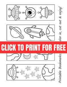 the printable coloring page for kids to color and learn how to draw space shuttles