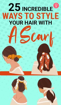 How To Use Scarves In Hair, Wearing Scarves In Hair, Easy Scarf Hairstyles, Scarf Hairdo, How To Scarf Wrap Hair, Hair Styles With Scarves, Long Scarf Hairstyles, How To Style A Scarf In Your Hair, Italian Hair Scarf Style