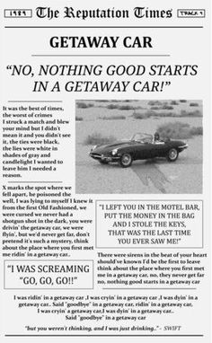 the front page of an old car magazine, featuring a photo of a man in a convertible