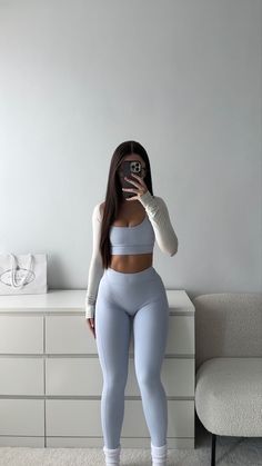 Baddie Gym Outfit, Modele Fitness, Gym Crush, Gym Aesthetic, Gym Attire, Cute Workout Outfits, Fitness Wear Outfits