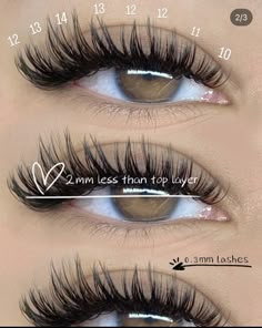 Fake Lashes Makeup, Eyelash Tips, Eyelash Technician, Lash Extensions Styles, Eyelash Extensions Styles