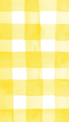 a yellow and white checkered fabric with some lines