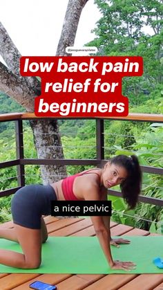 Back Excersises, Beginner Exercise, Low Back Pain Relief, Exercise Ideas, Yoga Workouts, Amazon Shop, Easy Yoga Workouts