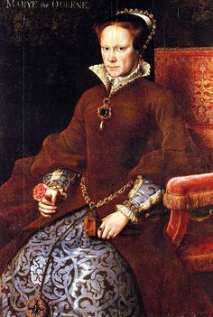 a painting of a woman sitting in a chair wearing a tiara and holding a rose